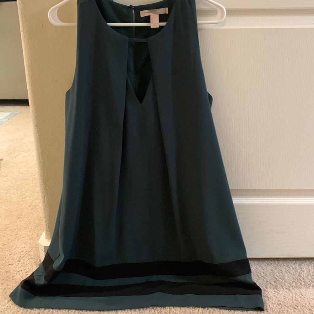 Dark green dress